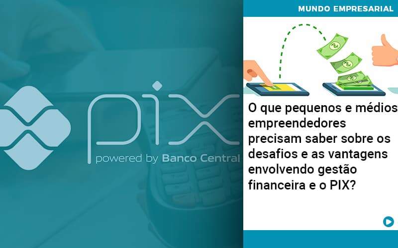 O Que Pequenos E Médios Empreendedores Precisam Saber Sobre Os Desafios E As Vantagens Envolvendo Gestão Financeira E O Pix  - Job Cont