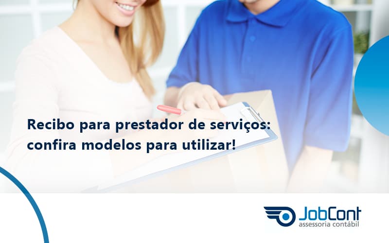 Recibo Para Prestador De Serviços Jobcont - Job Cont